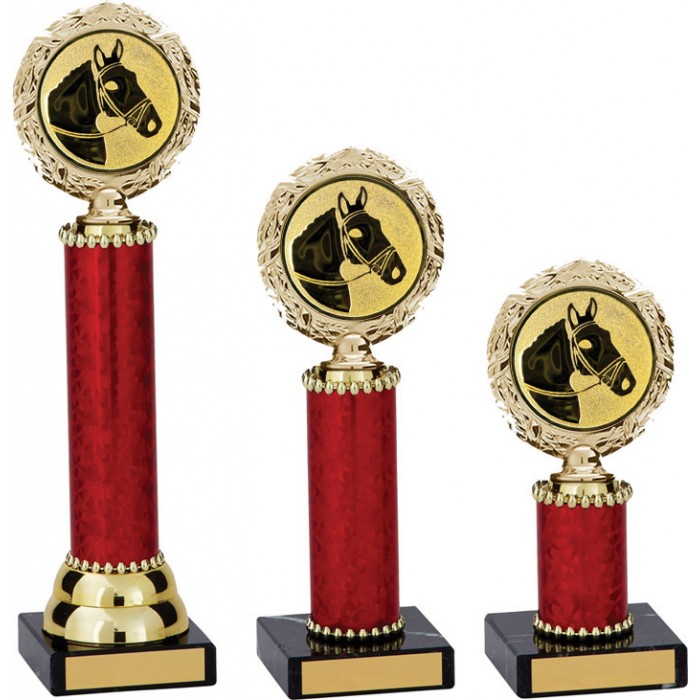 HORSE RIDING TROPHY  - AVAILABLE IN 3 SIZES 